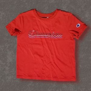 CHAMPION TeeCHAMPION Logo Casual Short Sleeve Top